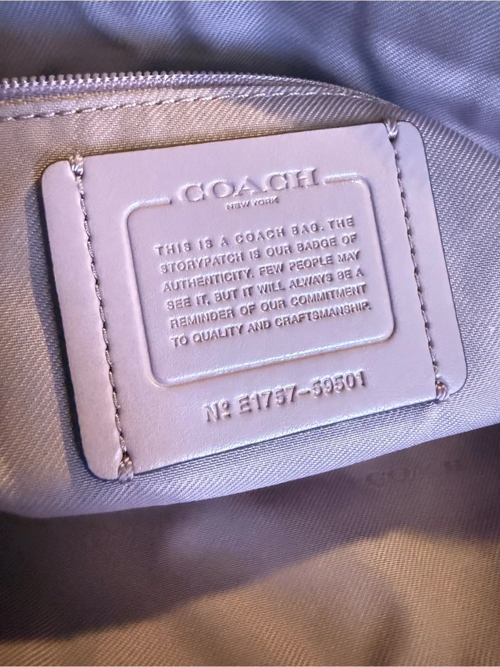 Coach Chain Prairie Satchel (Dusty Rose)